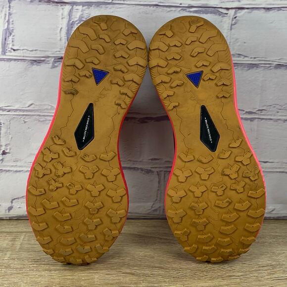 Brooks Catamount Black Pink Trail Running Shoes Women's Size 8 Hiking Sneakers - Picture 7 of 8